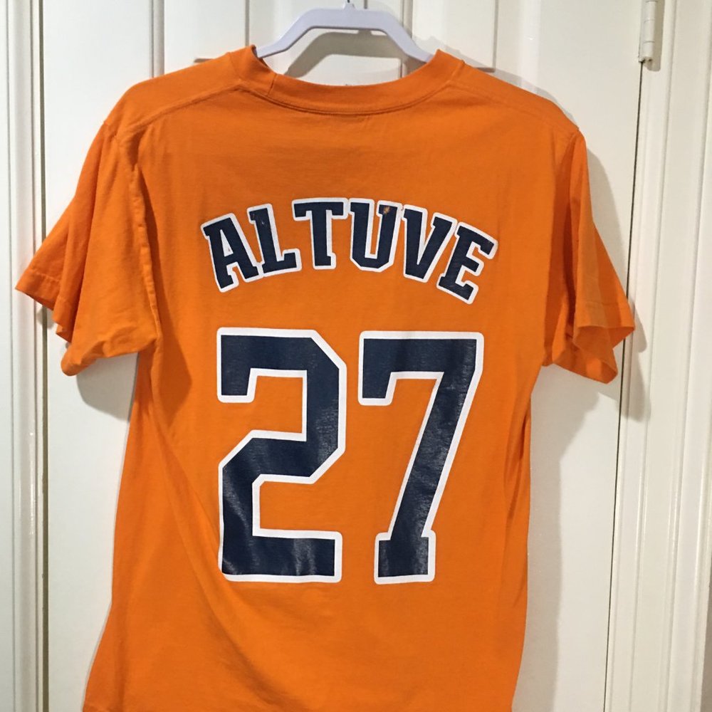 Houston Astros MLB 27 Jose Altuve t-shirt Tee Sale! $7 or. 2/$10